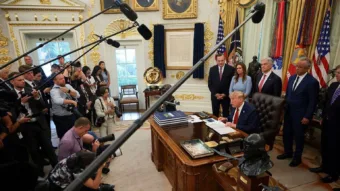 Trump says he is banning CNN and Politico from White House