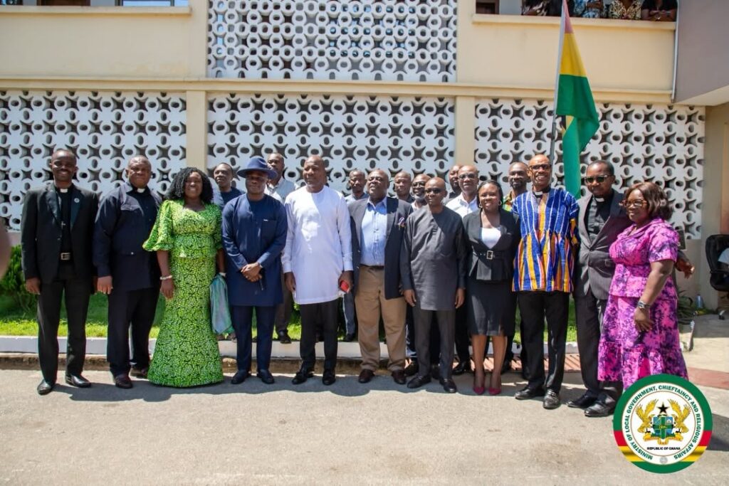 Christian Council pays courtesy call on...