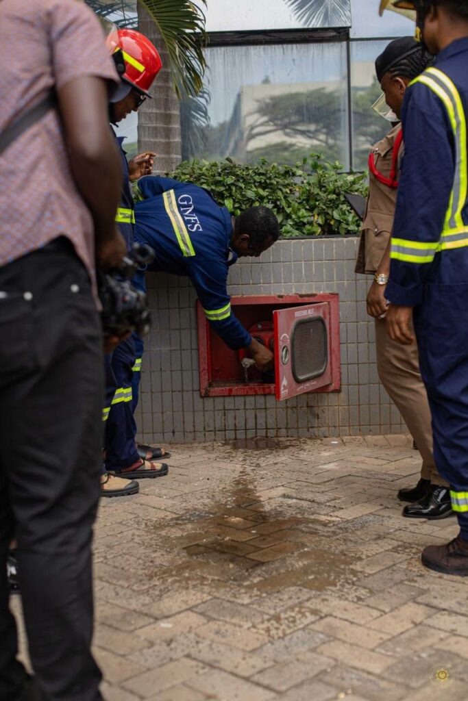 GNFS, GWL inspect fire hydrants in...
