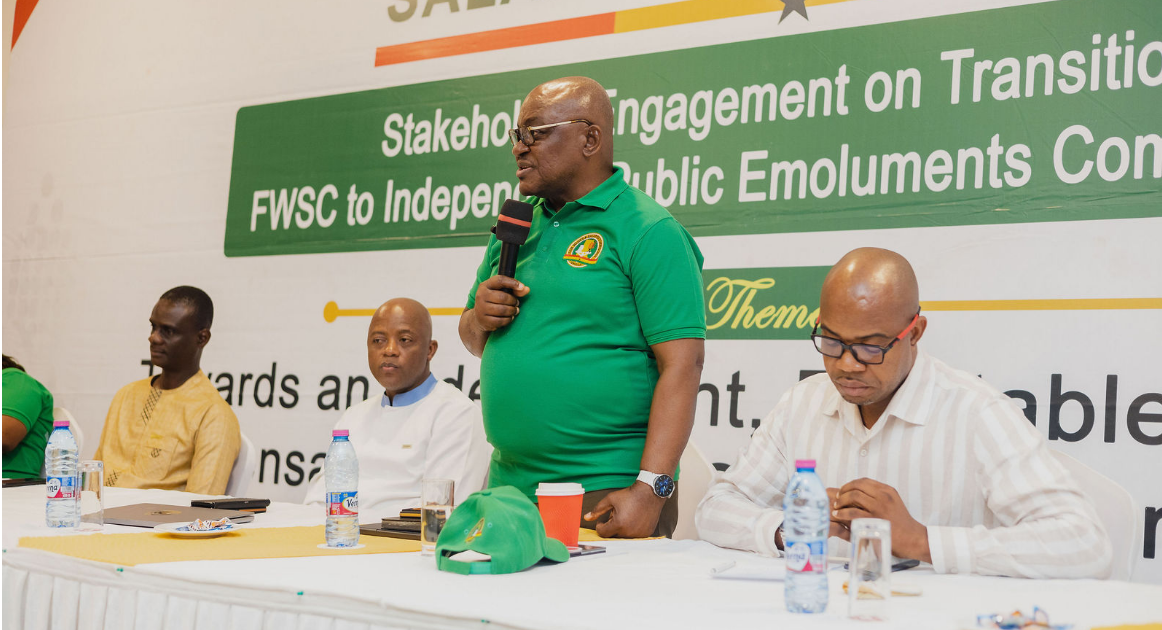 Ghana FWSC: IPEC Transition Meeting Addresses SOE Pay