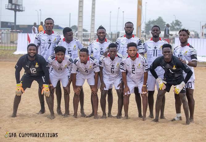 Beach Soccer AFCON 2026Q: 60 players...