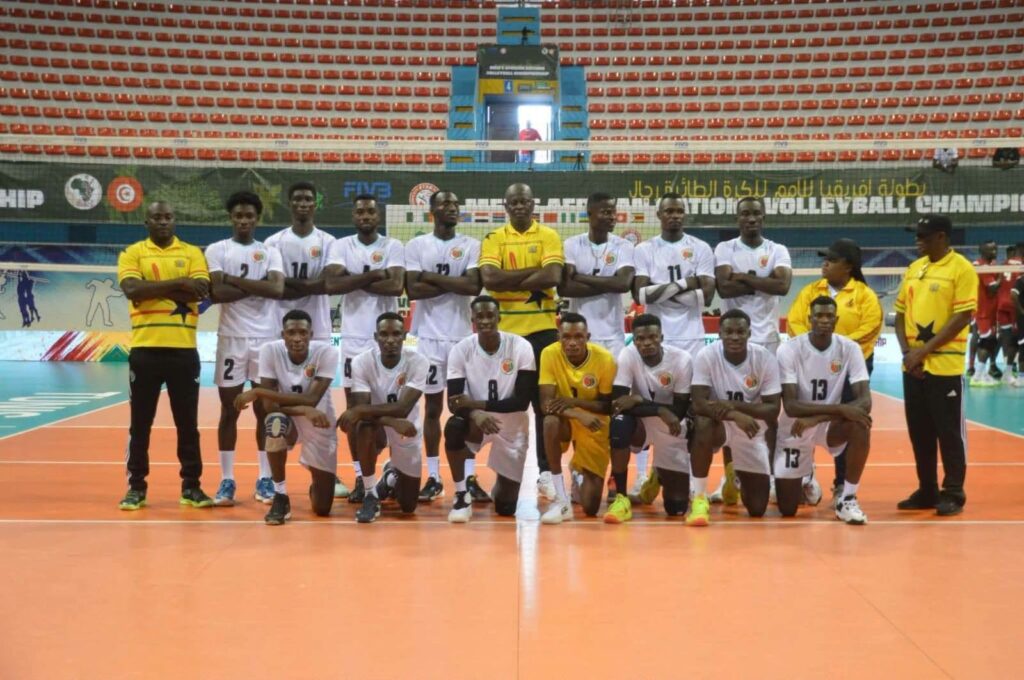 Africa Nations Volleyball Championship: Ghana set up quarterfinal clash with Cameroon after beating Chad