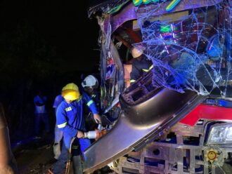 68 rescued after two Granbird buses collide on Kumasi-Accra highway