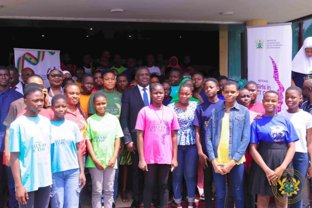 Sam George opens Girls-In-ICT Open Day,...