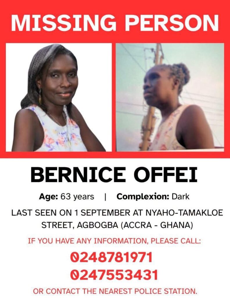 Gospel Musician Bernice Offei Reported Missing MyJoyOnline Gospel Musician Bernice Offei Reported Missing MyJoyOnline