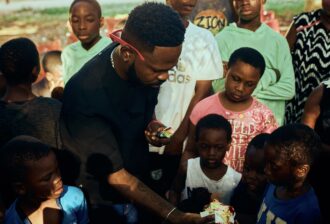 Fameye marks birthday with orphans at Village of Hope