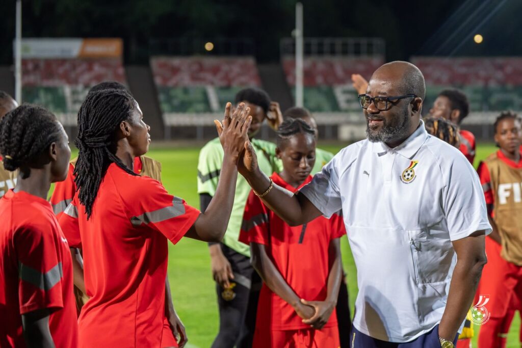 2026 U20 WWC: GFA Prez Kurt Okraku visits...