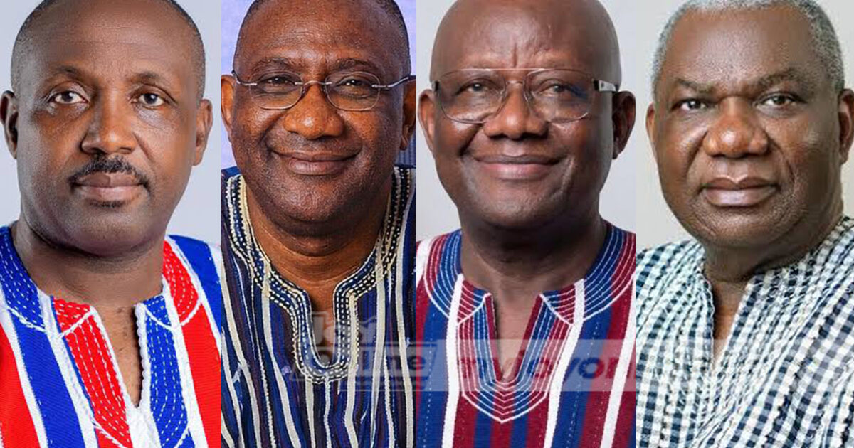NPP Chairmanship race: John Boadu picks No. 1 slot, Crabbe No. 2, Afoko No. 3, Boakye Agyarko No. 4