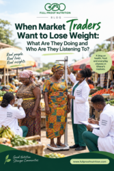 When market traders want to lose weight: What are they doing and who are they listening to?