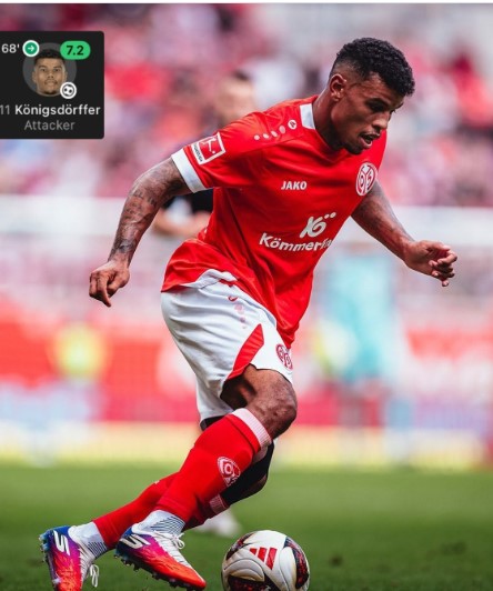 Ransford-Yeboah Königsdörffer scores on emotional return as Mainz hammer Hamburg 5-0 Ransford-Yeboah Königsdörffer scores on emotional return as Mainz hammer Hamburg 5-0