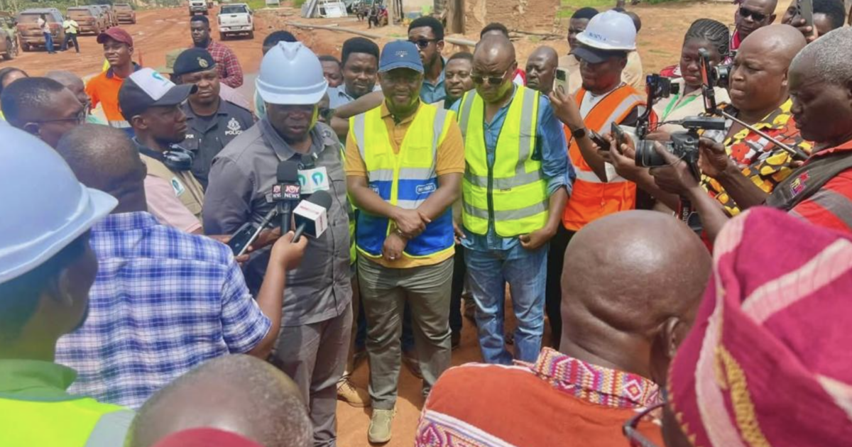 Road upgrade in northern Ghana is set to improve farm trade and movement