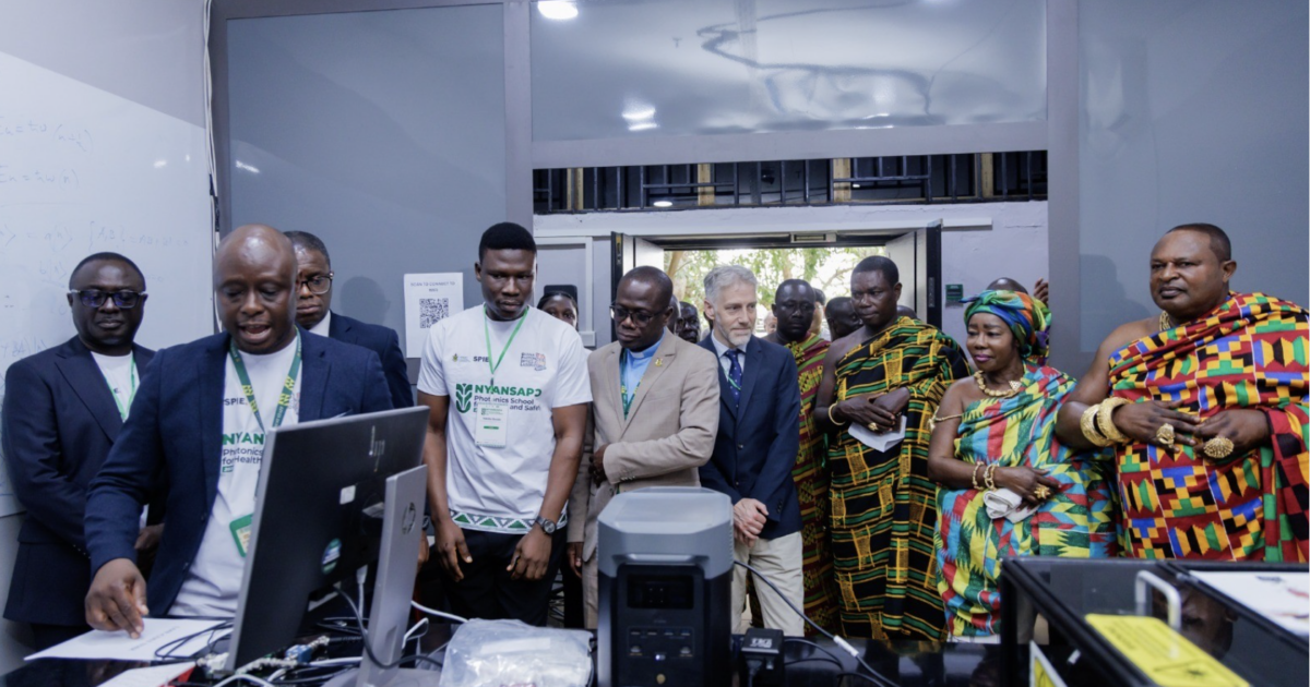Lab Baker Science KNUST launches Ghana Photonics and Optics Laboratory - MyJoyOnline