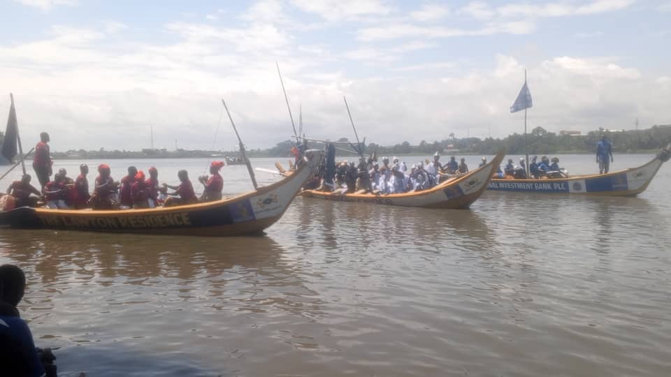 Canoe races, drumming and pageantry mark...