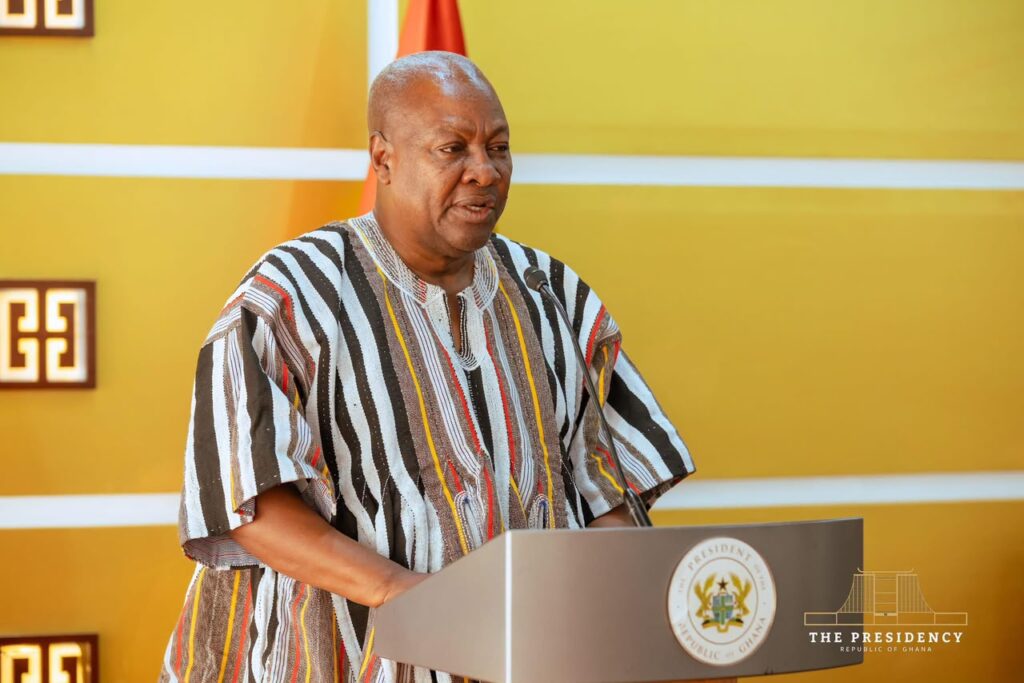 President Mahama raises concern over...