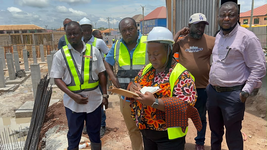 Techiman 24-hour market project is on track after strong progress on site