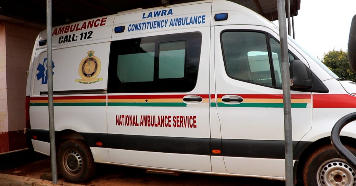 Lawra district health center gets ambulance and modern laboratory