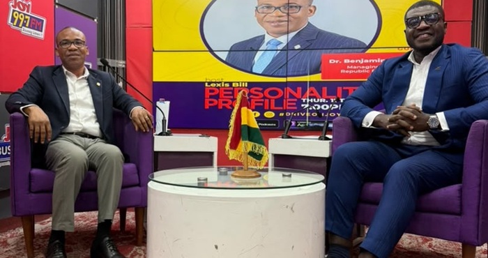 Dr Benjamin Dzoboku and Lexis Bill
