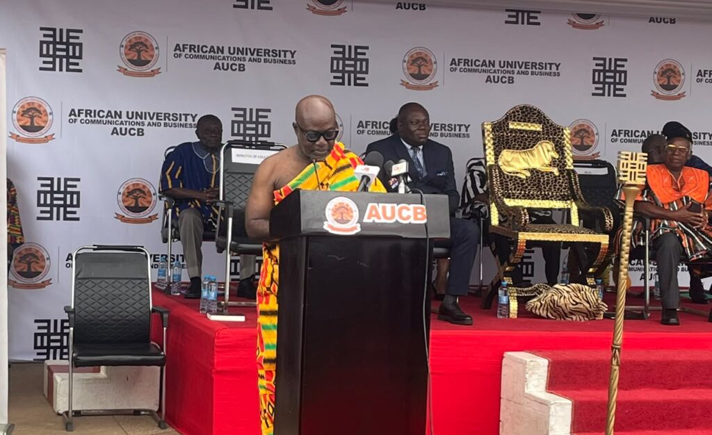Newly invested AUCB Chancellor outlines...