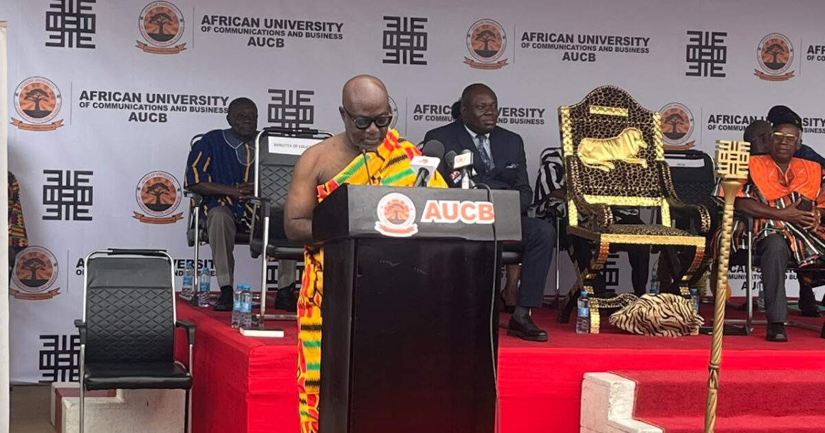 AUCB Chancellor calls for seismic shift in university education