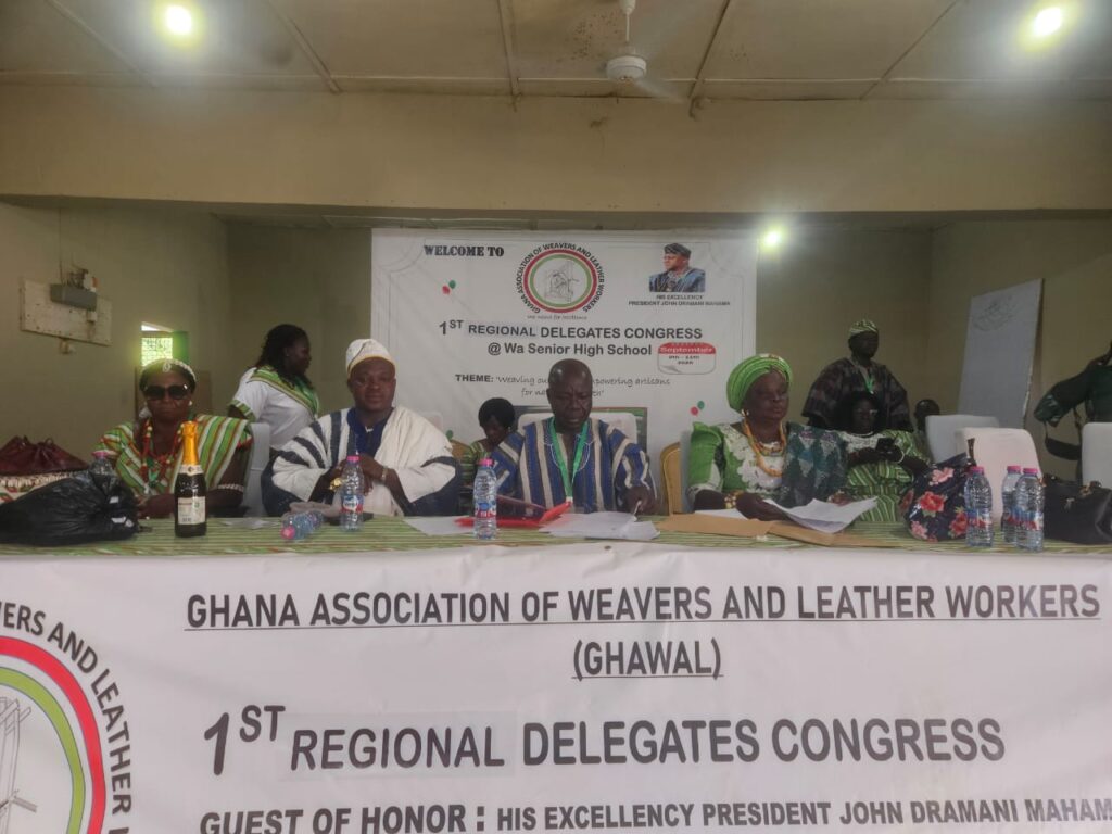 ICU urges Ghanaian smock weavers to scale up production for local and export markets