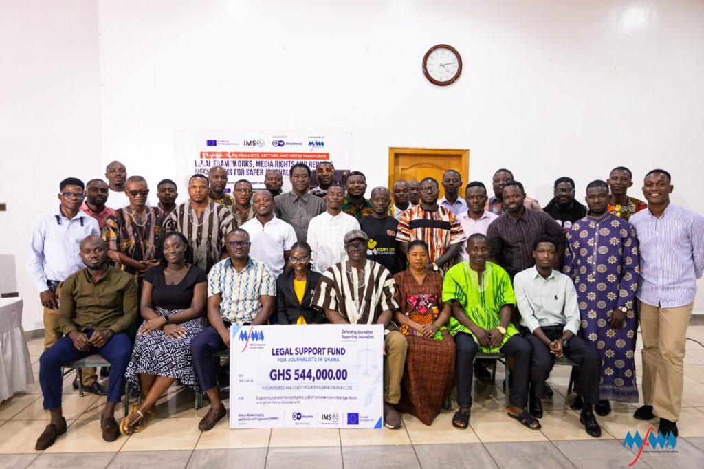 MFWA trains Ashanti region, Northern region journalists on legal rights and judicial protection