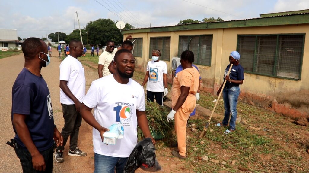Petrosol cleans up Wa Municipal Hospital,...