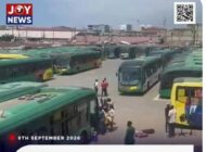 Passengers stranded at Aayalolo Tudu Terminal as drivers strike over unpaid bonuses