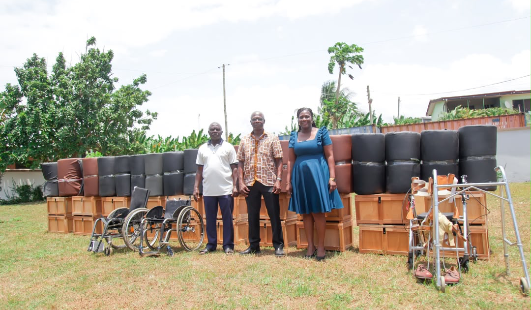 Foundation provides mobility aids and learning support for people with disabilities in Cape Coast