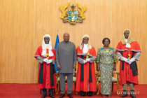 Mahama swears in three new Supreme Court justices