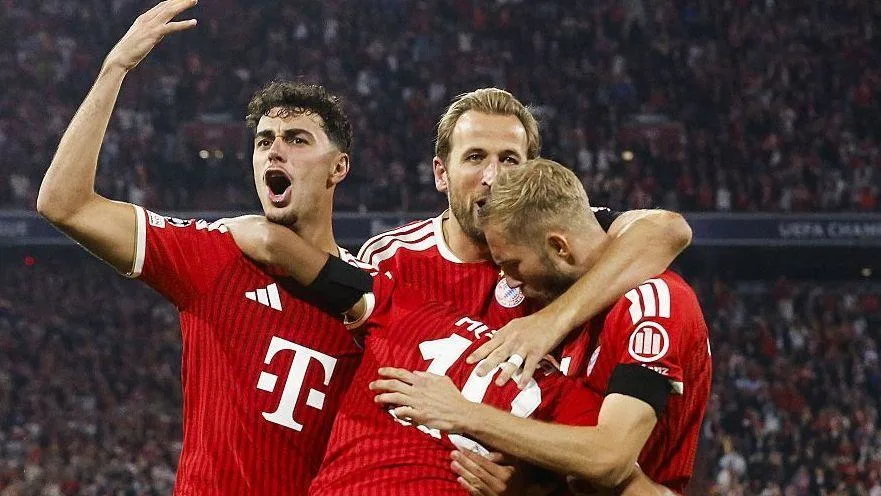 Kane score in rout as Bayern Munich beat...