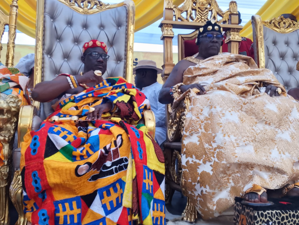 Ngleshie Alata installs Nifahene as Paramount Chief calls for peace, integrity