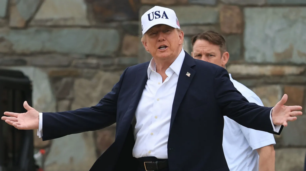 Trump doubles down on united Ireland...
