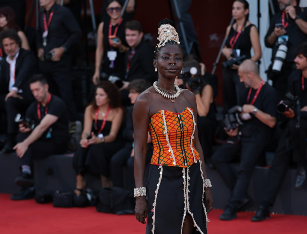 Ghanaian model Eligere Di Merrebel attends ...