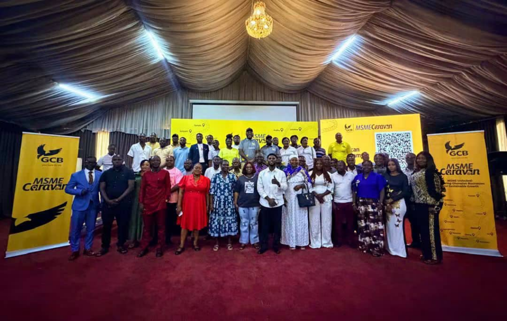 GCB Bank unveils GH¢1m unsecured loans to boost business growth at Kumasi MSME Caravan