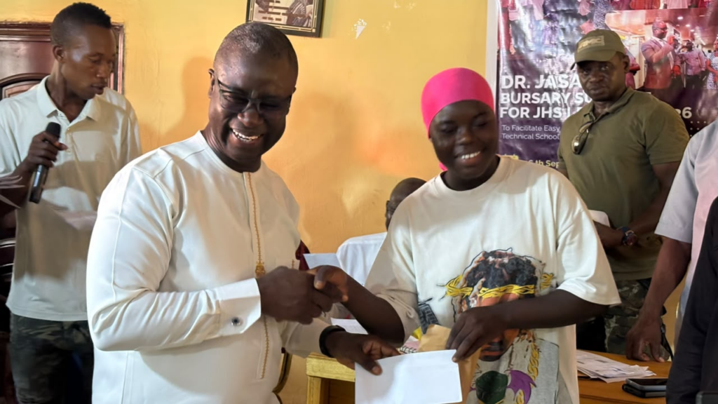 Wa East MP supports over 200 BECE graduates with GH¢200,000 cash support as poor pass rates spark concern