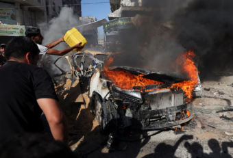 Israeli strikes kill three people in Gaza, medics say