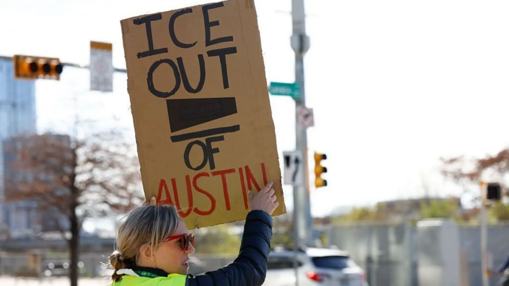 ICE agent shoots and wounds man in Texas...