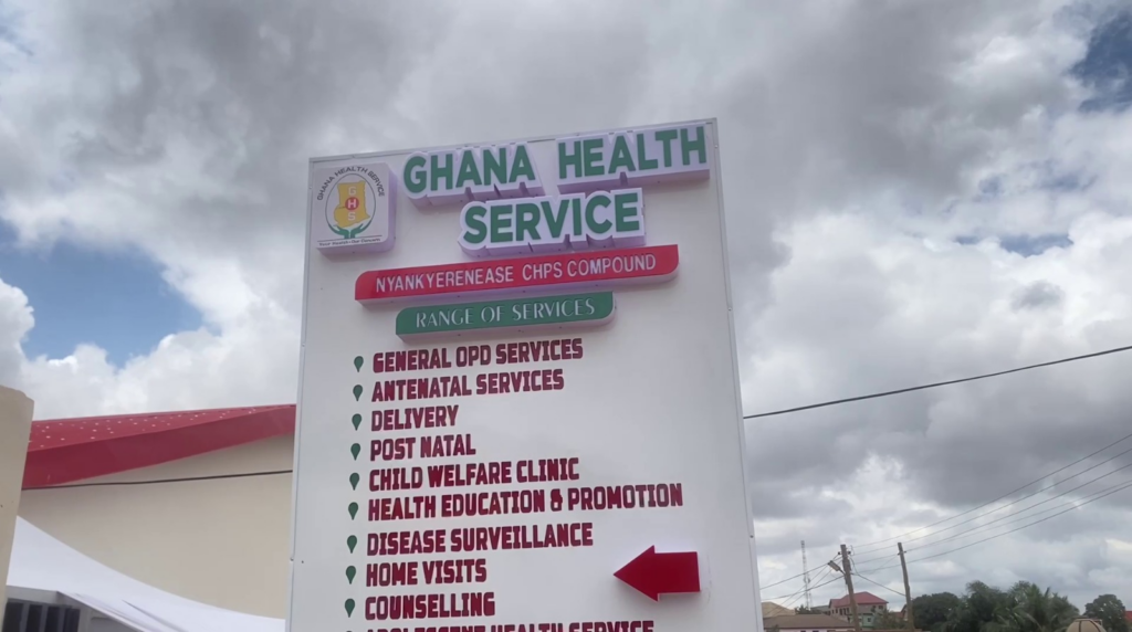 Nyankyerenease gets furnished CHPS...