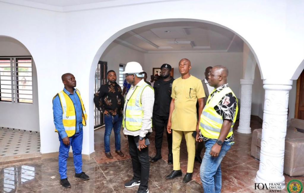 From abandoned ruins to model residence: How Techiman North DCE fulfilled 9-month promise