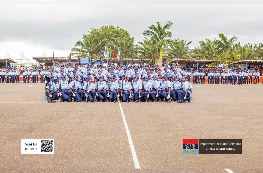 Ghana Air Force passes out 293 recruits...