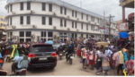 Thousands flood Kumasi streets to give Asantehene rousing welcome from USA