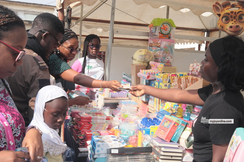 Accra back-to-school fair helped families buy school essentials at lower prices