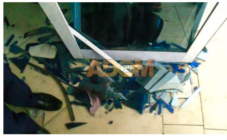 Glass door breaks as anxious parents seek SHS placement for wards at GNAT Hall