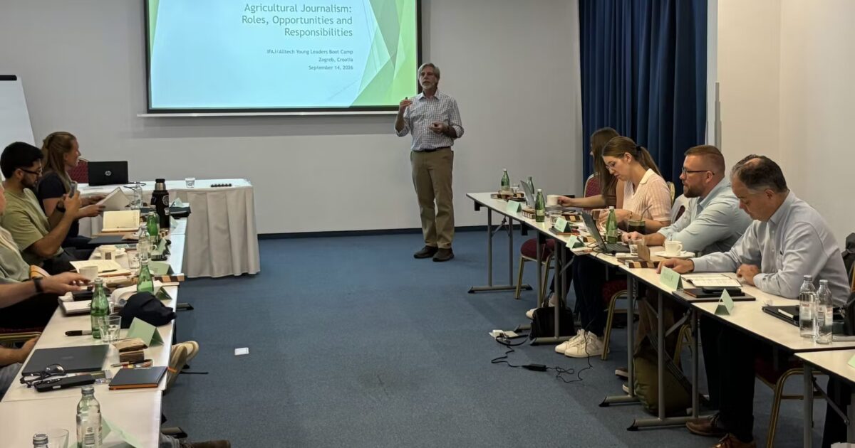 Young agricultural journalists from around the world gather for training in Croatia