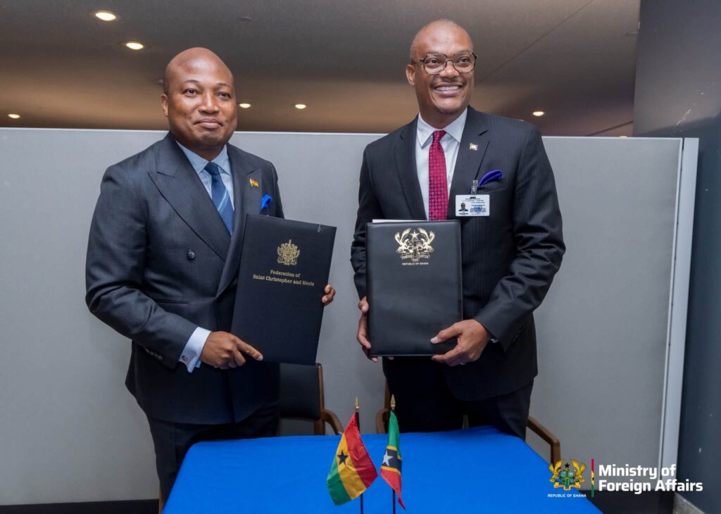 Ghana, Saint Kitts and Nevis sign labour...