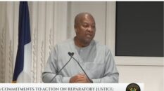 Mahama calls for structural repair after UN slavery resolution