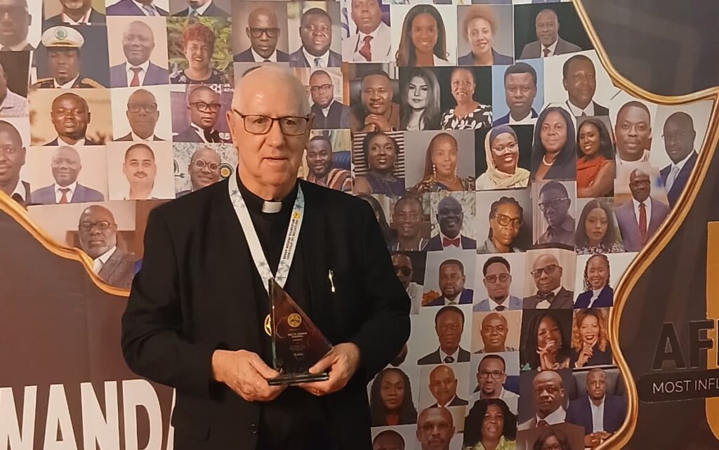 Fr Andrew Campbell honoured among 100 Africa Most Influential Persons in Rwanda