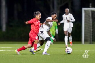 LA 2028: Black Queens take first leg advantage with 3-0 win over Mauritius 