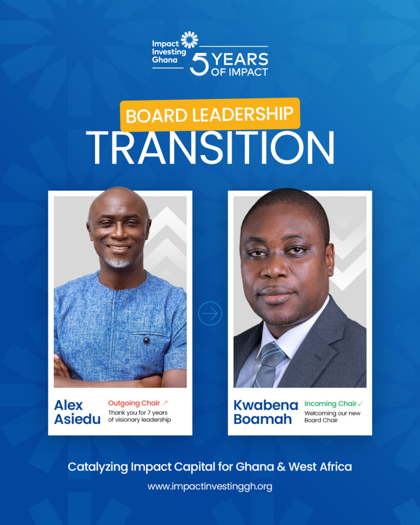 Kwabena Boamah appointed Board Chair for...