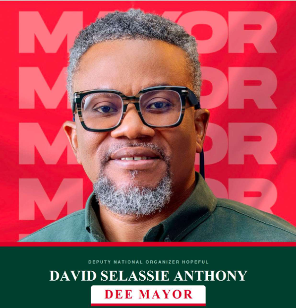 David Selassie Anthony declares bid for NDC Deputy National Organiser David Selassie Anthony declares bid for NDC Deputy National Organiser